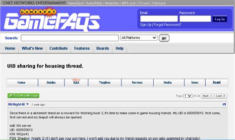 gamesfaq|gamefaqs log in.